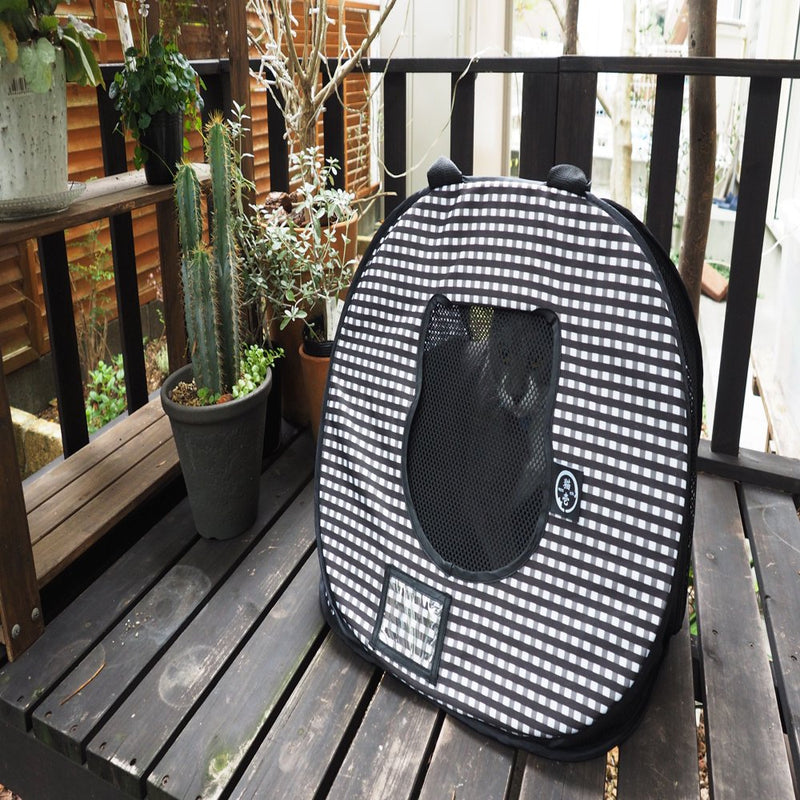 Ultralite Pop-Up Cat Carrier, Portable & Light-Weight, 7"X7"X3"