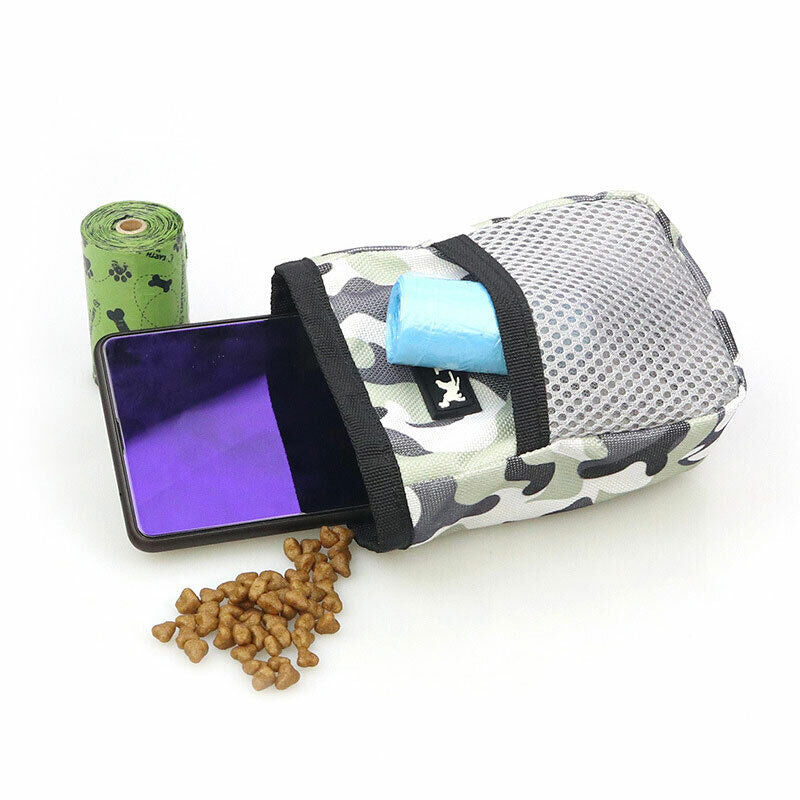 Pet Dog Puppy Obedience Training Treat Bag Feed Bait Food Snack Pouch Belt Bags