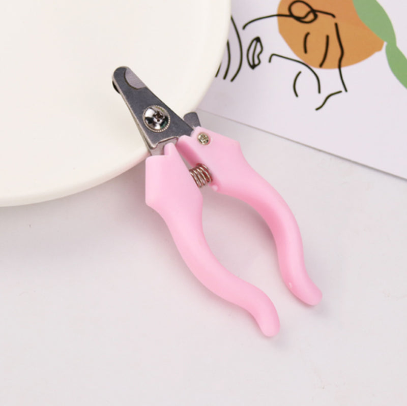 2Set Pet Nail Clipper Scissors with Nail File Pet Dog Cat Nail Toe Claw Clippers