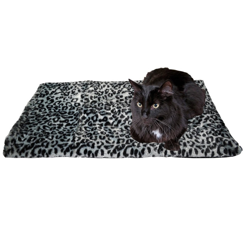 Thermal Cat Bed, Washable, Nap Mat, Grey, L