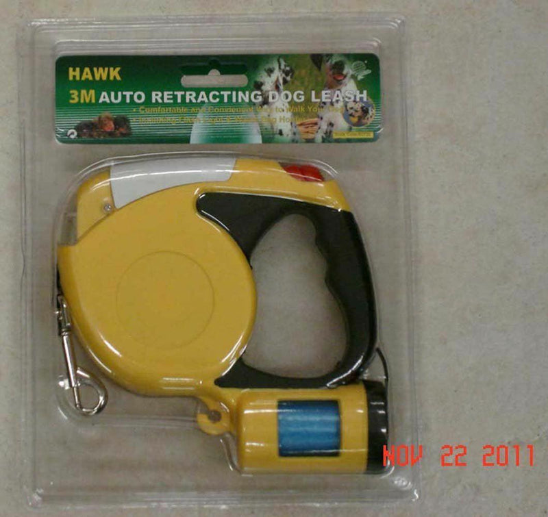 3 Meter Retracting Dog Leash (Pack Of: 1) - B-92720