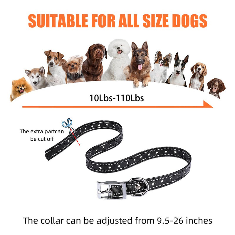 Shock Collar with Remote for 3 Dogs ,Rechargeable Dog Training Collar 1000Ft ,IPX7 Waterproof ,3 Modes Beep Vibration Shock for Small Medium Large Dogs