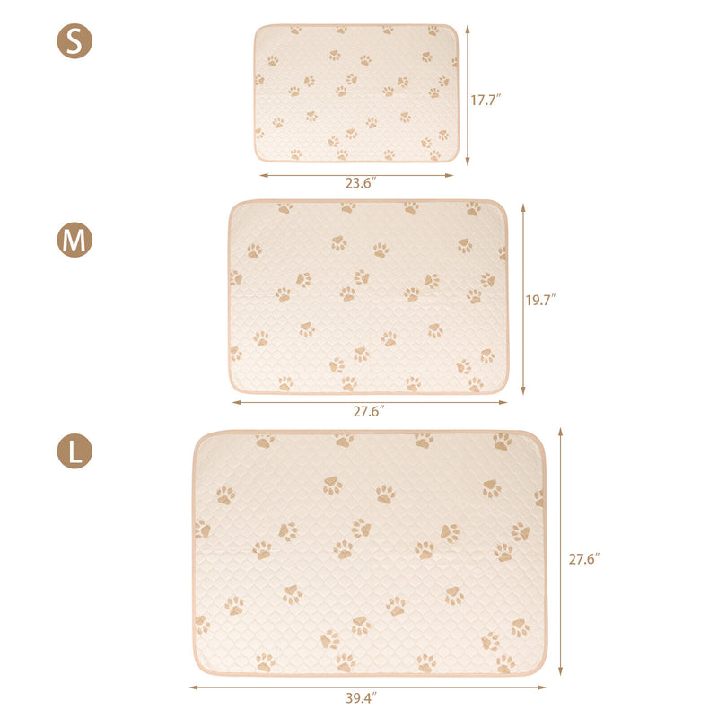 Reusable Pee Pads for Dogs Washable Puppy Training Mats Dog Whelping Underpads