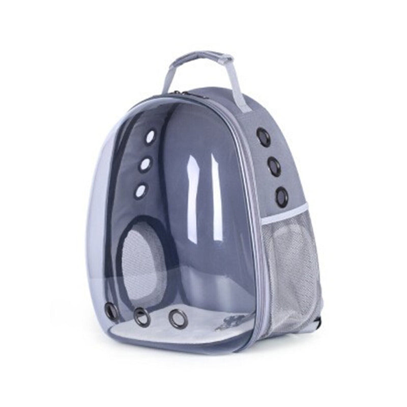 Pet Portable Carrier Backpack Space Capsule Travel Dog Cat Bag Transparent