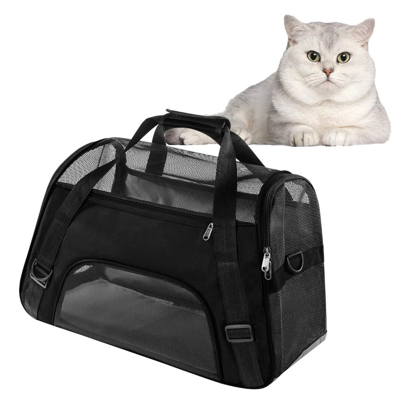 Perfrom Airline Approved Pet Carrier,Soft Sided Cat Carriers for Small Dog Cats and Small Animals