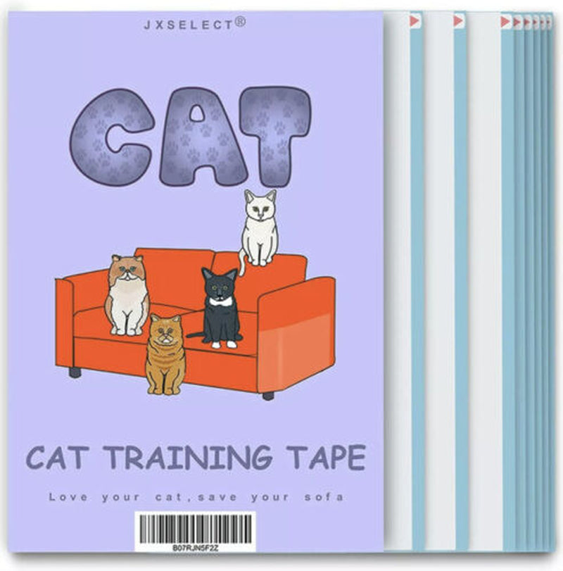 Jxselect anti Scratch Cat Training Tape,8 Pieces XL Large (11.8" X 17")