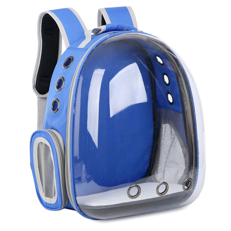 Pet Portable Carrier Backpack Space Capsule Travel Dog Cat Bag Transparent