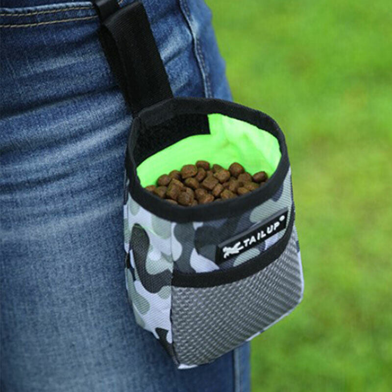 Pet Dog Puppy Obedience Training Treat Bag Feed Bait Food Snack Pouch Belt Bags