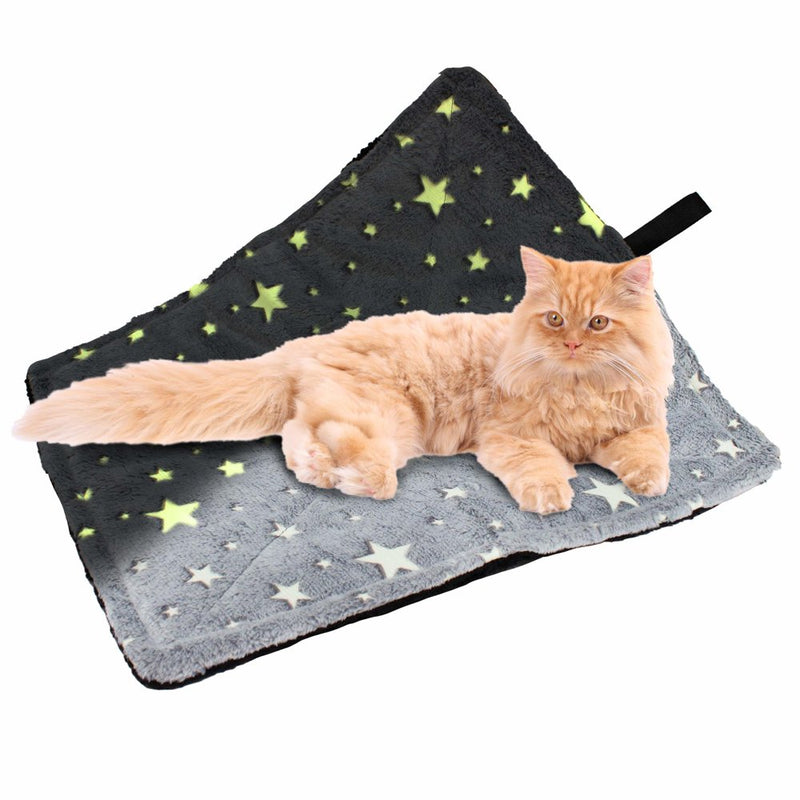 Thermal Cat Bed, Washable, Nap Mat, Grey, L