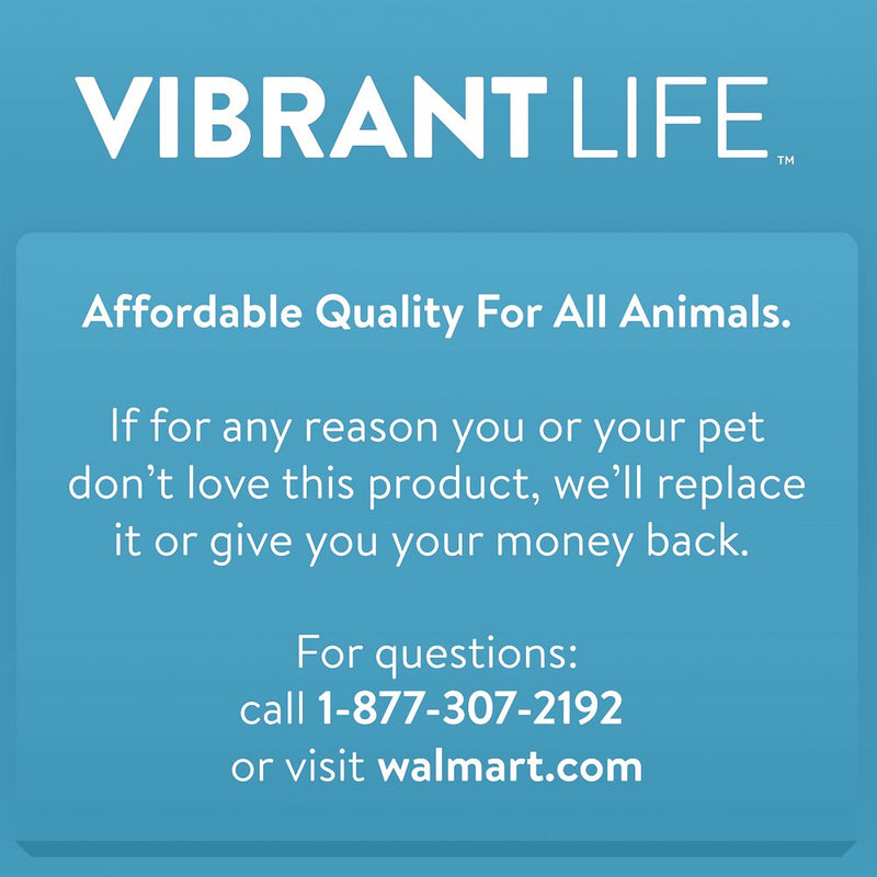 Vibrant Life Small Pet Travel Carrier, Black and Tan, 17" X 10.5" X 11"