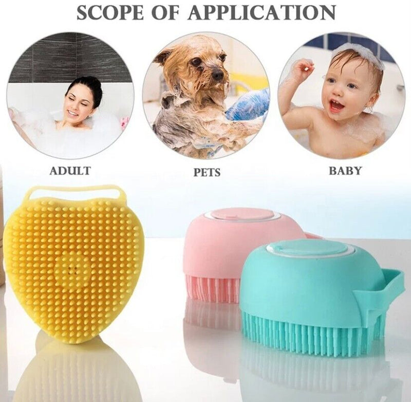 Silicone Brush Shampoo Brush Dog Brush Pet Brush Cat Brush Petcare Dog Supplies