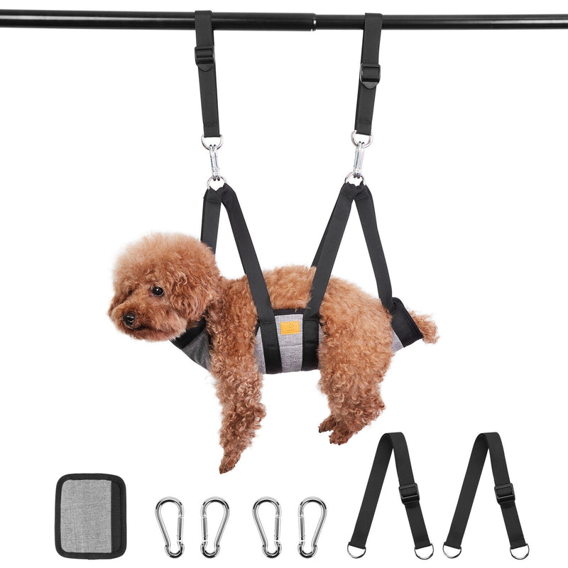 Pet Dog Grooming Hammock Restraint Harness Sling Bag Hair Nail Trimming Helper